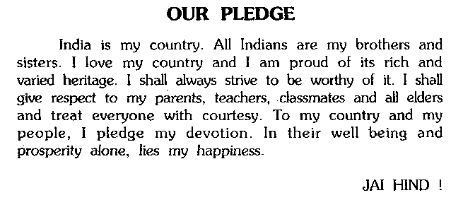 School Pledge